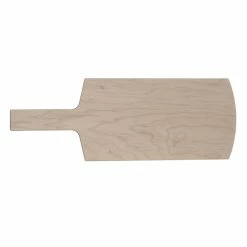 American Metalcraft MBM3 12 1/2" X 6 1/2" Maple Pressed Wood Serving Peel