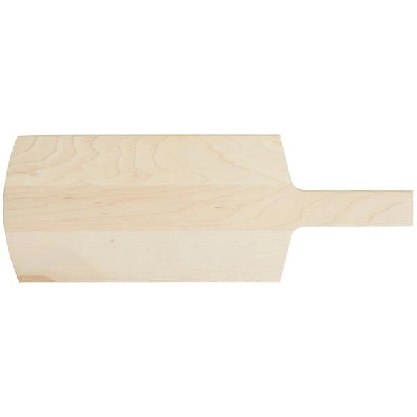 American Metalcraft MSB3 12 1/2" X 6 1/2" Wood Serving Peel - Image 2