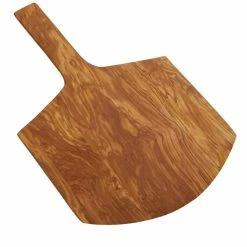 American Metalcraft OWP17 26" X 16" Olive Wood Serving Peel