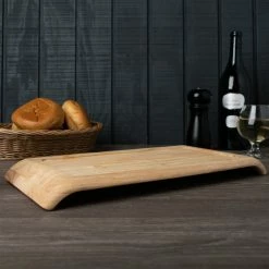 Arcoroc L9585 Mekkano 15 1/4" X 7 3/8" Wooden Serving Tray By Arc Cardinal - 6/Case