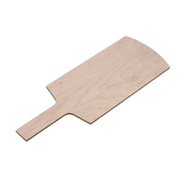 American Metalcraft MBM3 12 1/2" X 6 1/2" Maple Pressed Wood Serving Peel - Image 2