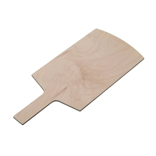 American Metalcraft MBM4 13" X 8 1/8" Maple Pressed Wood Serving Peel - Image 2