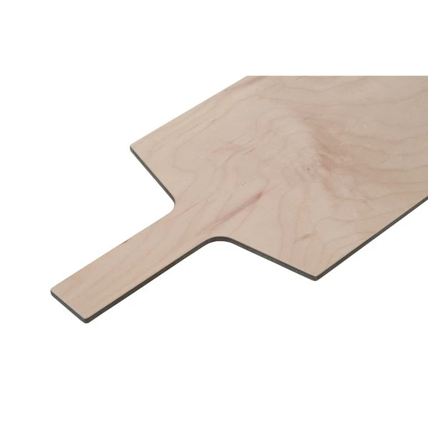 American Metalcraft MBM4 13" X 8 1/8" Maple Pressed Wood Serving Peel - Image 3