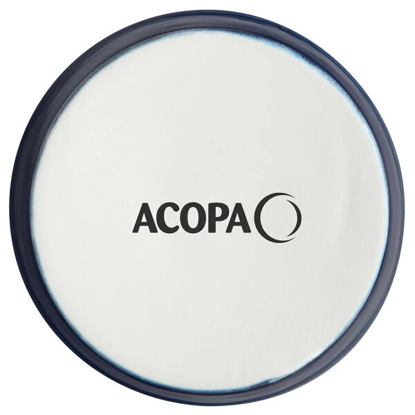Acopa Keystone 4 Oz. Azora Blue Stoneware Ramekin - 6/Pack - Image 3
