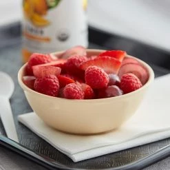 Acopa Foundations 11 Oz. Tan Narrow Rim Melamine Bowl - 12/Case