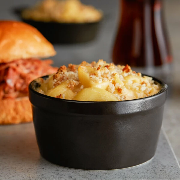 Acopa Keystone 7 Oz. Caldera Stoneware Ramekin - 6/Case