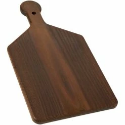 American Metalcraft AWB179 9" X 17" Ash Wood Serving Board With Handle