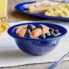 Acopa Foundations 13 Oz. Blue Narrow Rim Melamine Grapefruit Bowl - 12/Case