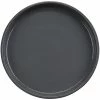 GET Enterprises GET Roca Glazed 7" Gray Melamine Round Plate - 24/Case