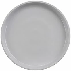 GET Enterprises GET Roca Glazed 7" White Melamine Round Plate - 24/Case