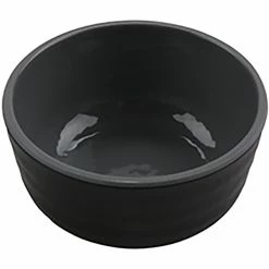 GET Enterprises GET Roca Glazed 3 Oz. Gray Melamine Sauce Dish - 72/Case