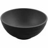 GET Enterprises GET Roca Matte 32 Oz. Black And Gray Melamine Ramen Bowl - 12/Case