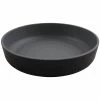 GET Enterprises GET Roca Matte 42 Oz. Black Melamine Low Street Bowl - 12/Case