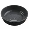 GET Enterprises GET Roca Glazed 24 Oz. Gray Melamine Low Street Bowl - 12/Case