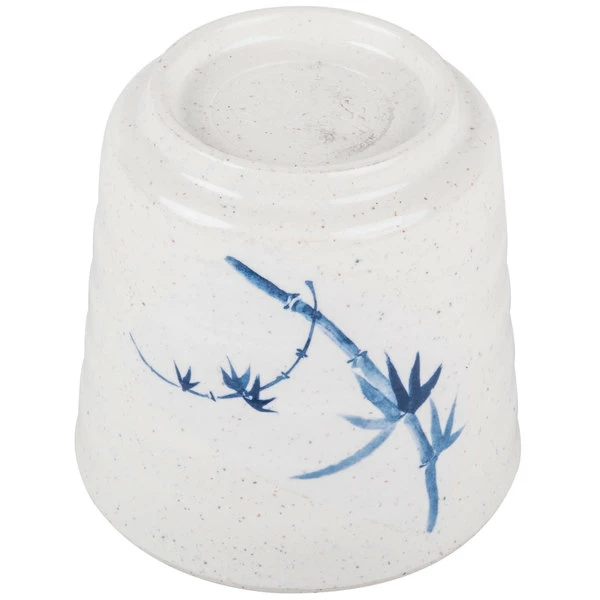 Thunder Group 9302BB Blue Bamboo 11 Oz. Melamine Tea Cup - 12/Case - Image 5