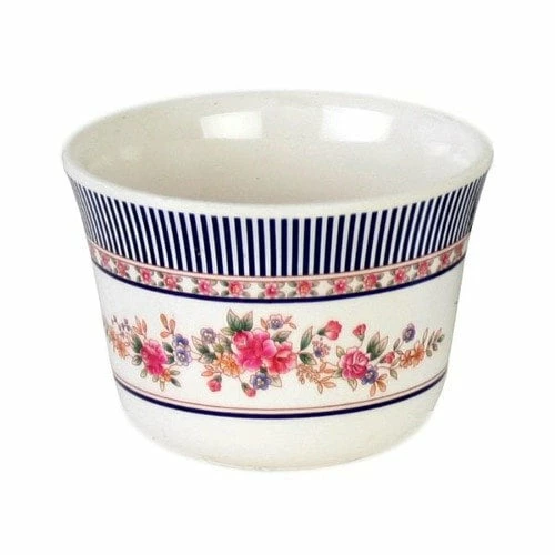 Thunder Group 9152AR Rose 5 Oz. Melamine Tea Cup - 12/Case