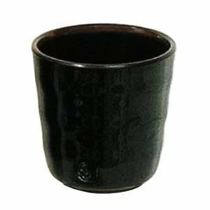 Thunder Group 9753TM Tenmoku Black 8 Oz. Melamine Mug - 12/Case