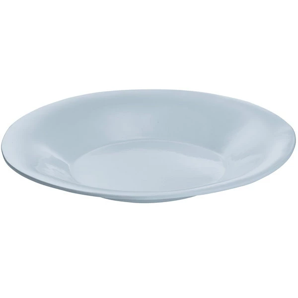 Tablecraft Professional Bakeware Tablecraft CW12020GY 22" Gray Cast Aluminum 5 Qt. Wide Rim Round Platter - Image 2