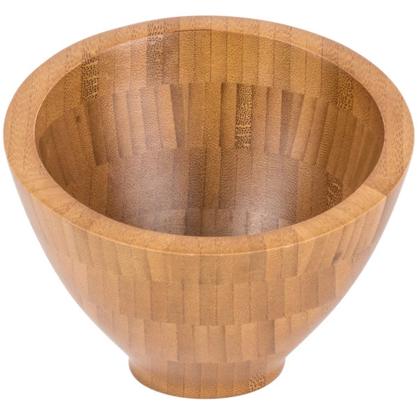 American Metalcraft BAMSL52 8 Oz. Bamboo Angled Bowl - Image 2