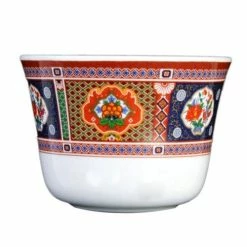 Thunder Group 9152TP Peacock 5 Oz. Melamine Tea Cup - 12/Case