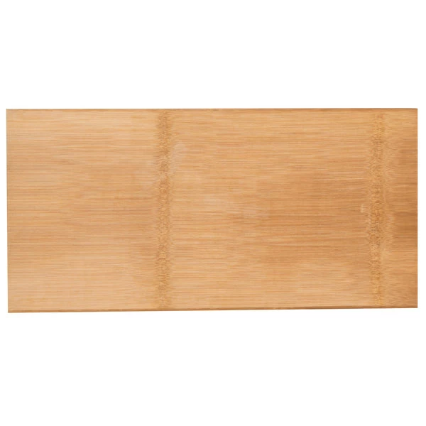 American Metalcraft BWB189 18 1/4" X 9" Carbonized Bamboo Serving Board - Image 2